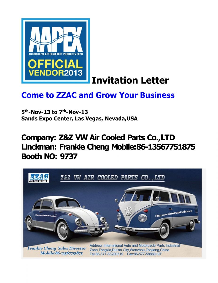 ZZAC Will attend APPEX 2013